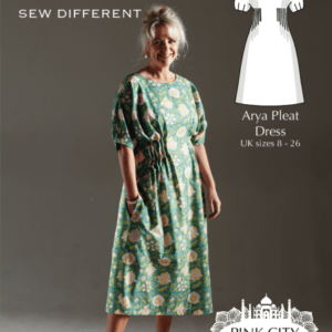 Arya pleat dress
