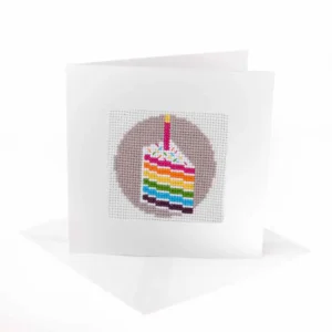 Cross stitch kit cake