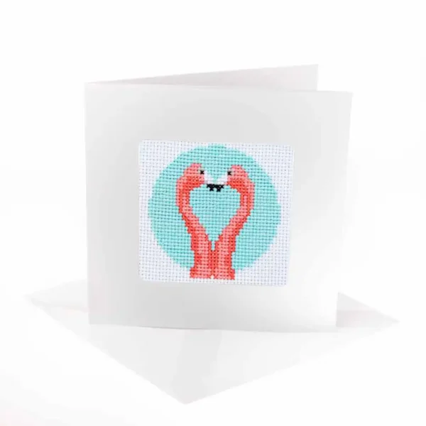 flamingo heart