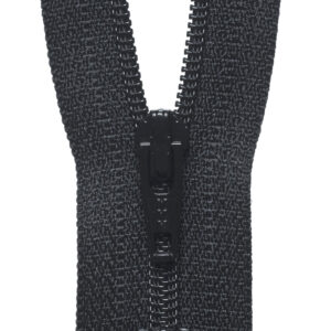 Nylon Dress and Skirt Zip: 18cm: Black
