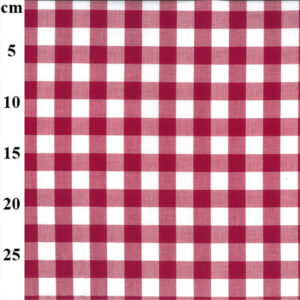 17mm Yarn Dyed Cotton Gingham Magenta